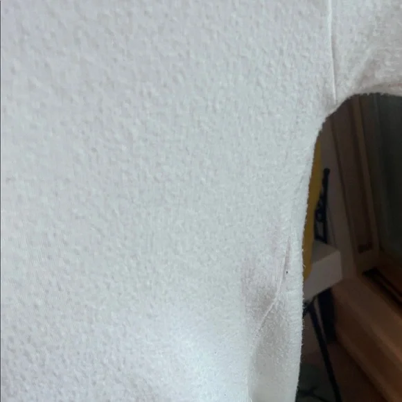 LOFT Ivory V-Neck Tunic sweater - Picture 3 of 3